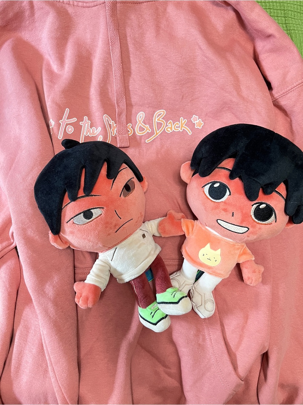 Peglo To The Stars and Back Makeshift Plush and Hoodie